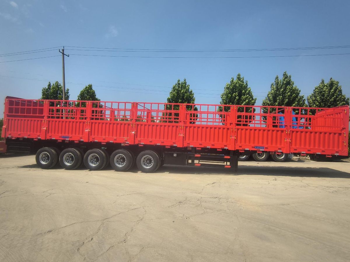 5 Axle Fence Cargo Semi Trailer