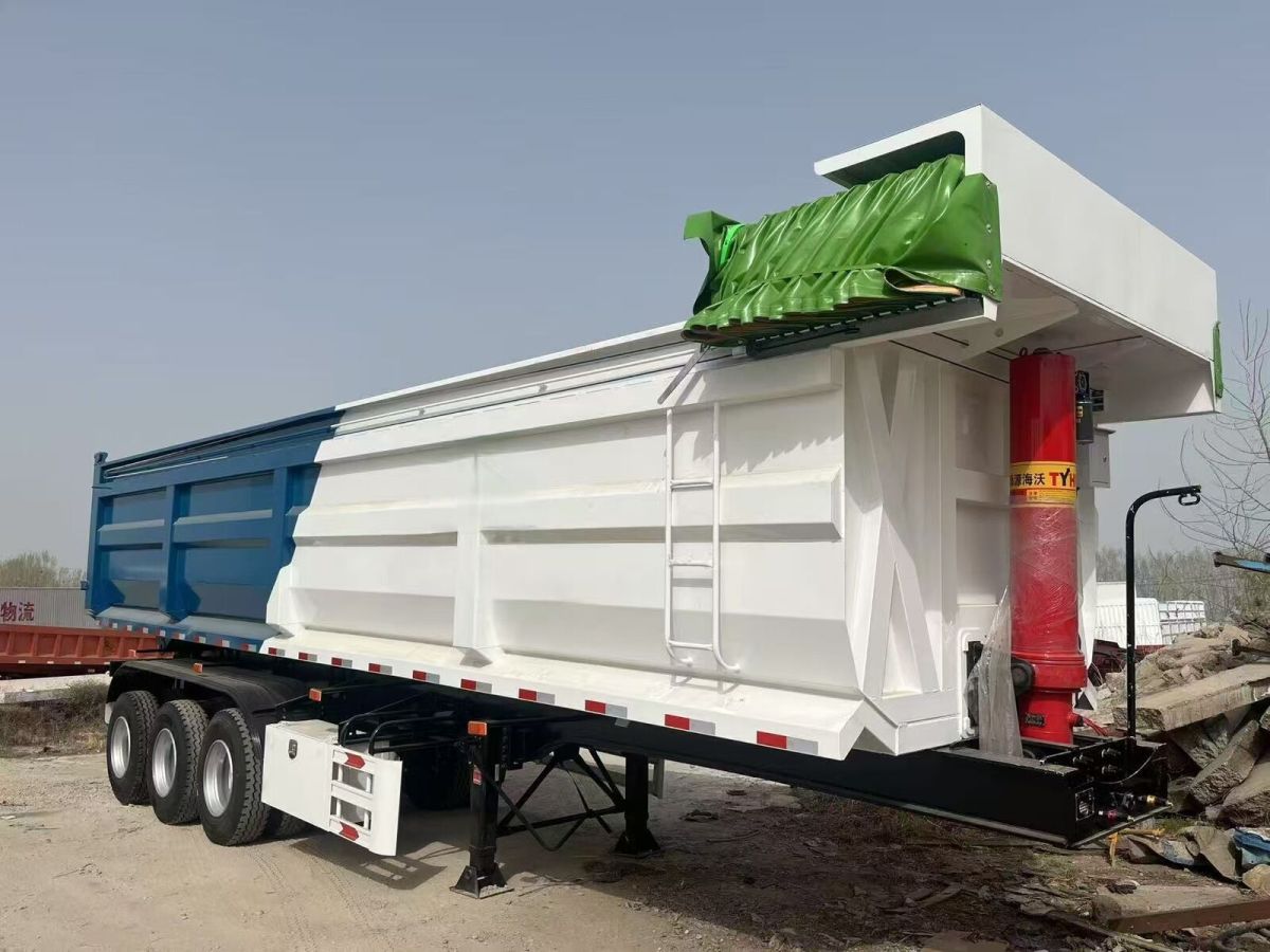 3 Axle U Type Dump Semi Trailer 3 Axle U Type Dump Semi Trailer