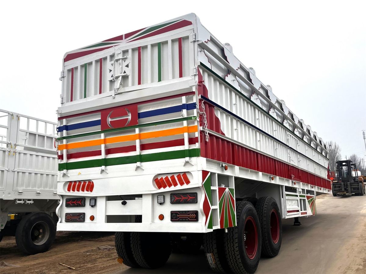 2 Axle Box Cargo Semi Trailer 2 Axle Box Cargo Semi Trailer