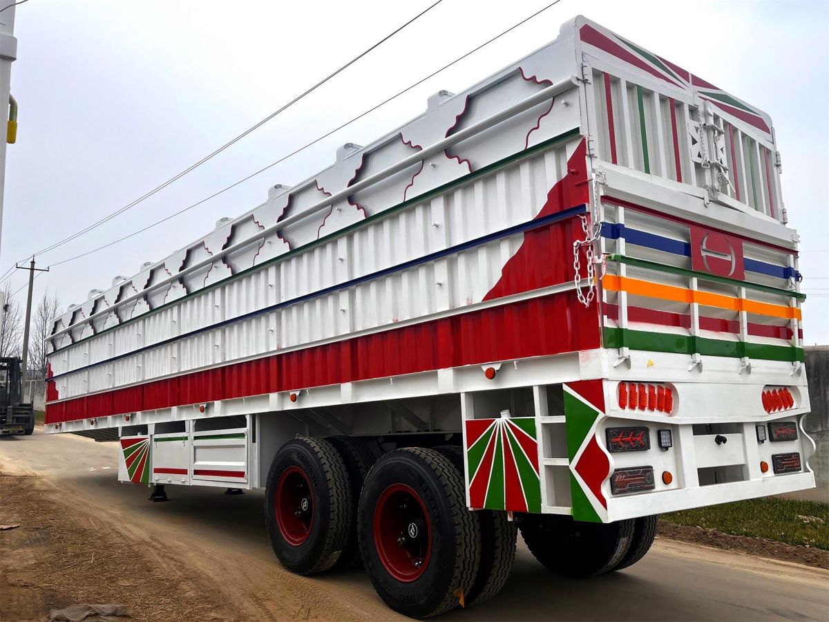 2 Axle Box Cargo Semi Trailer 2 Axle Box Cargo Semi Trailer