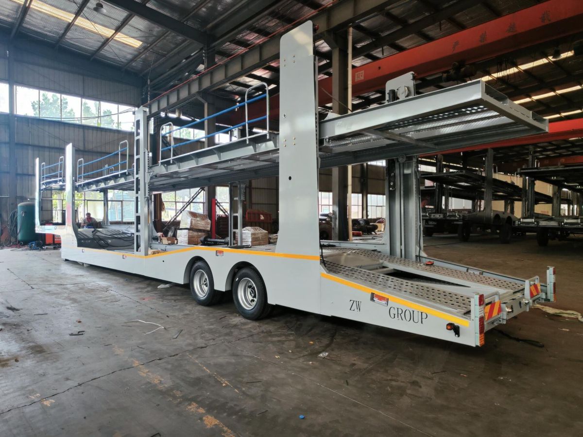 2 Axle 8 Car Hauler Semi Trailer 2 Axle 8 Car Hauler Semi Trailer