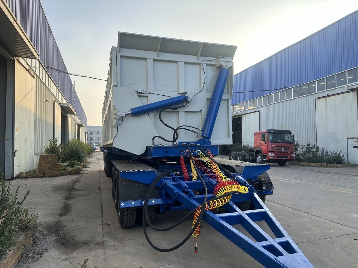 4 Axle Full Drawbar Dump Trailer (1) 4 Axle Full Drawbar Dump Trailer (1)