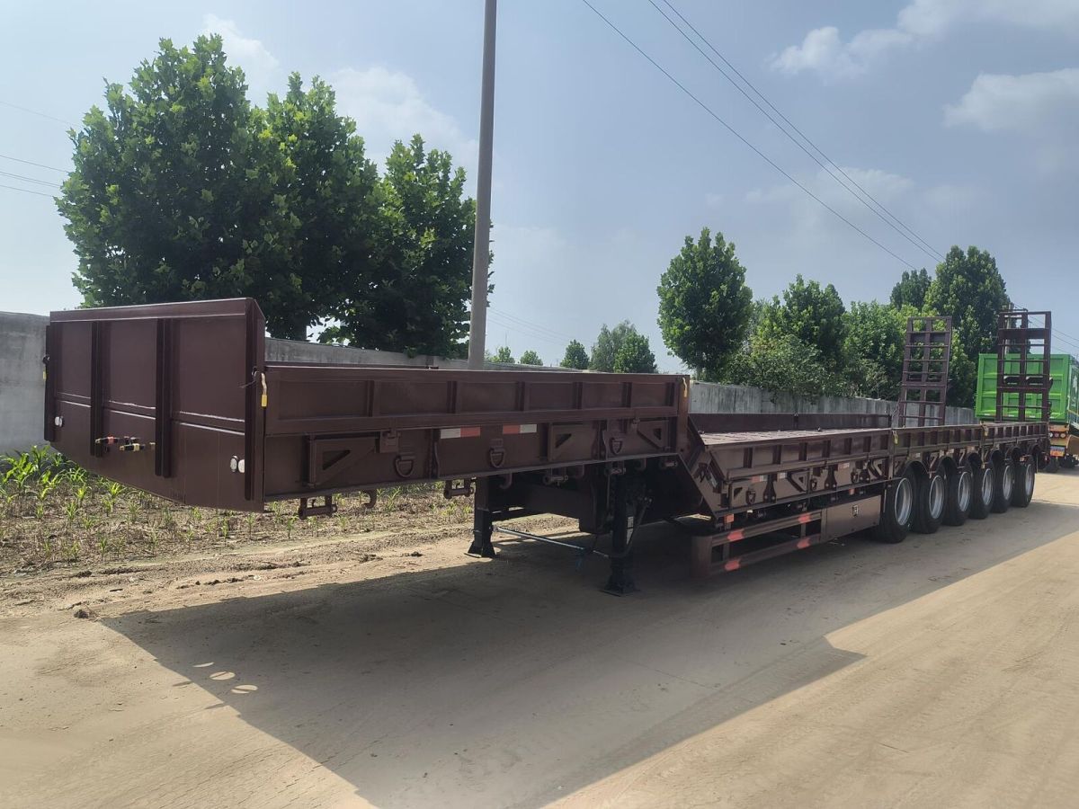 6 Axle 120 Ton Lowbed Semi Trailer 6 Axle 120 Ton Lowbed Semi Trailer