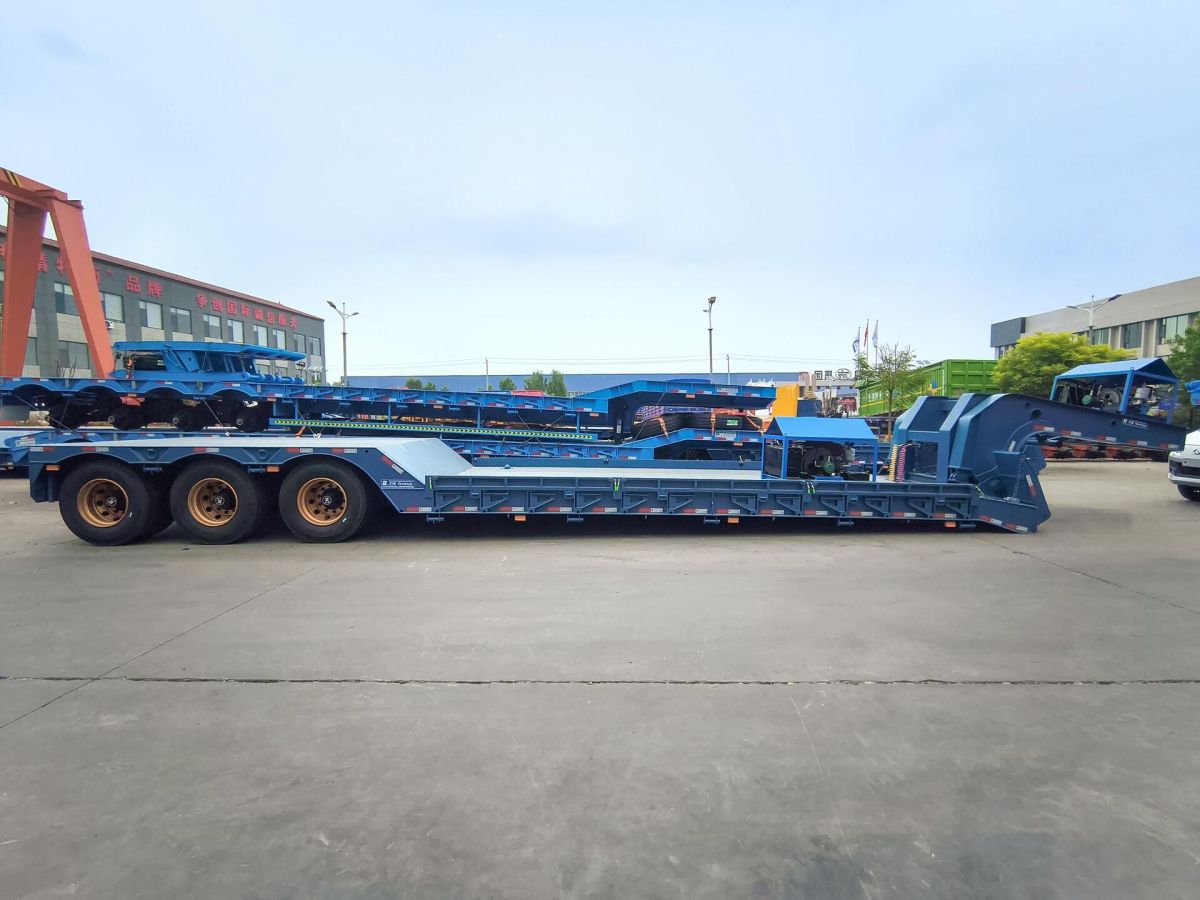 3 Axle RGN Lowbed Semi Trailer 3 Axle RGN Lowbed Semi Trailer