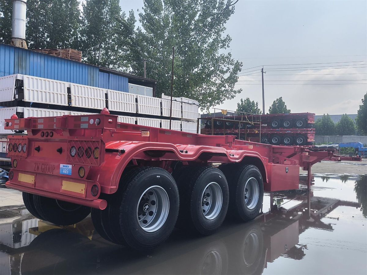 3 Axle Skeletal Semi Trailer 3 Axle Skeletal Semi Trailer