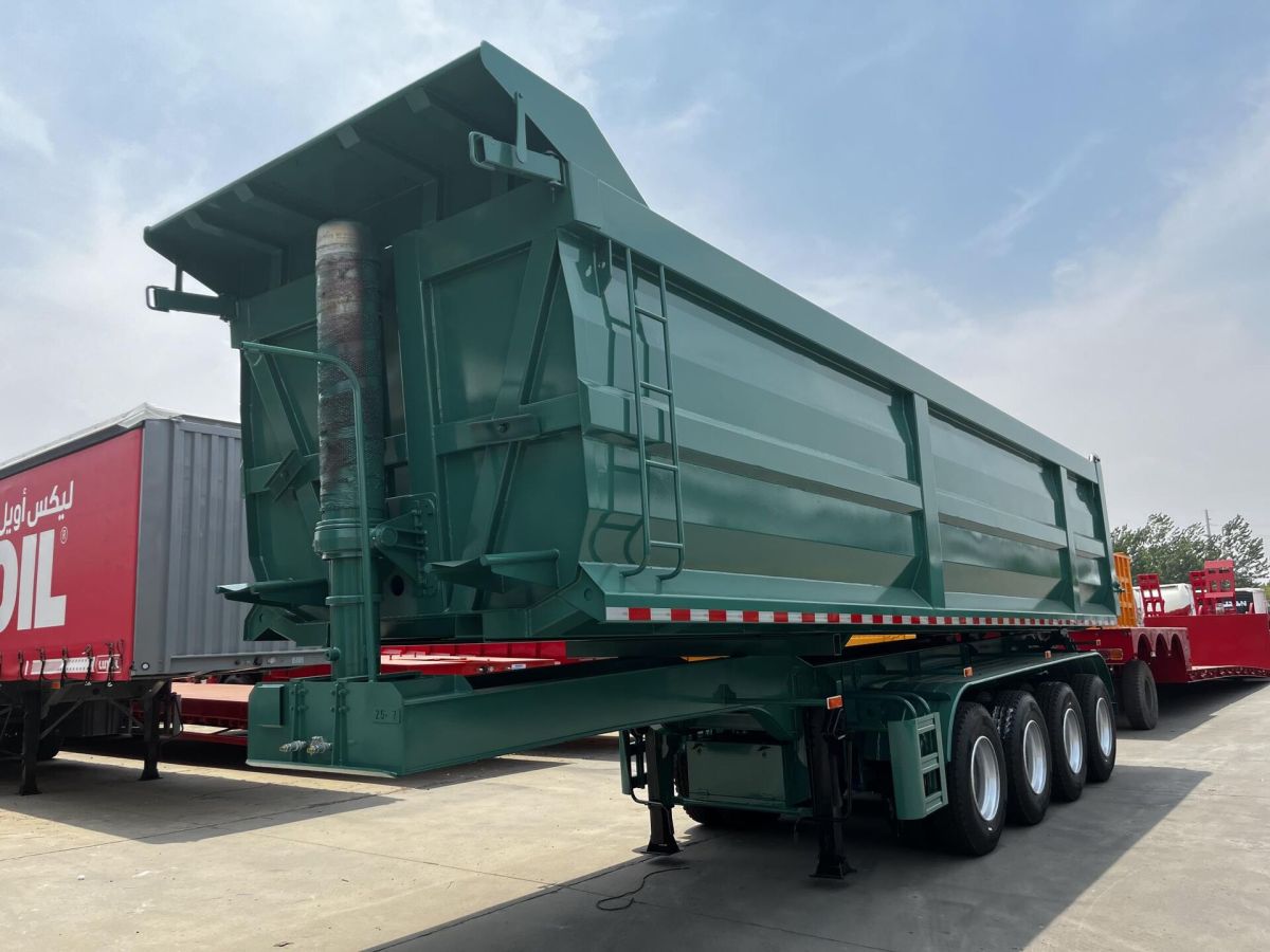 4 Axle Dump Trailer 4 Axle Dump Trailer