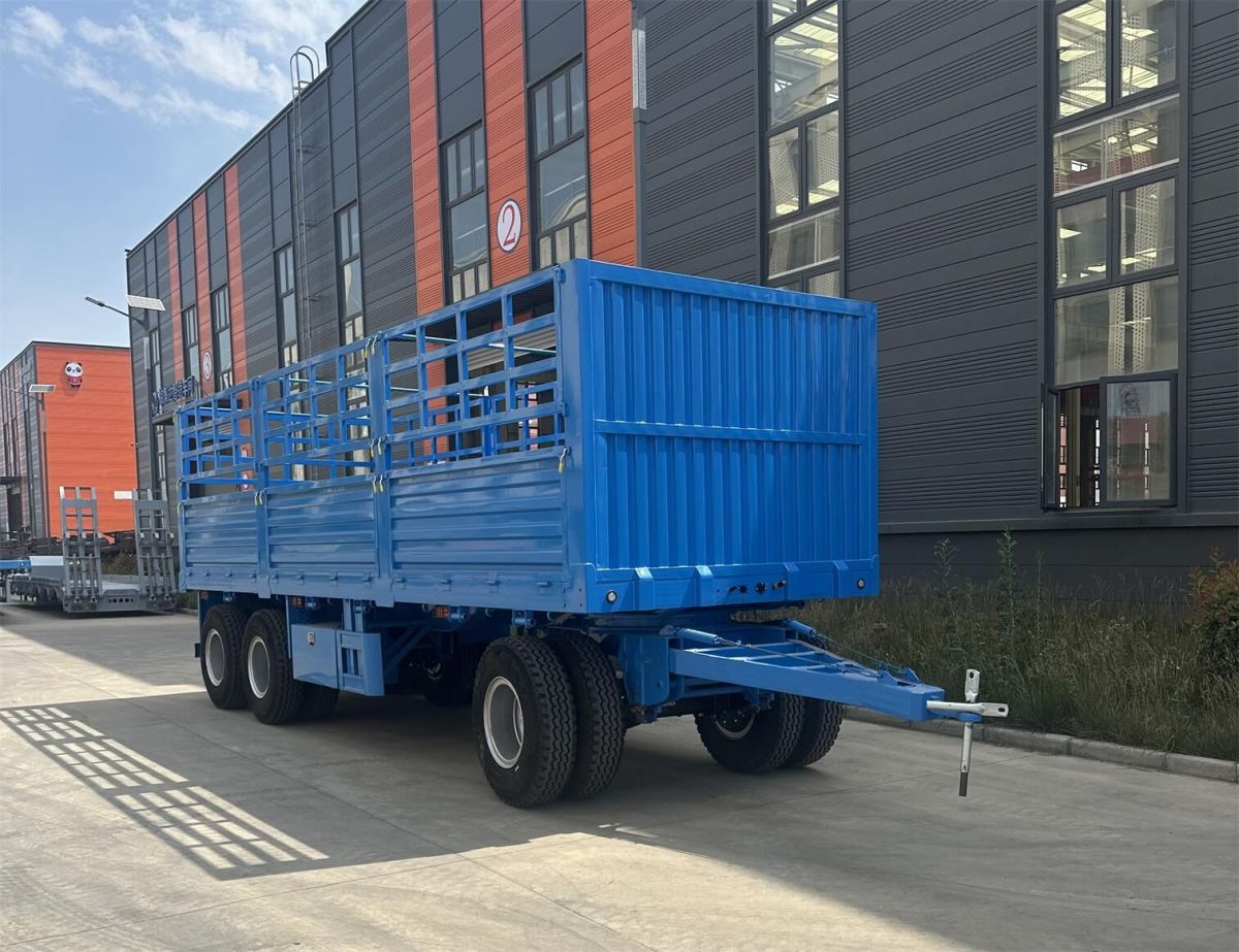 3 Axle Full Drawbar Fence Trailer