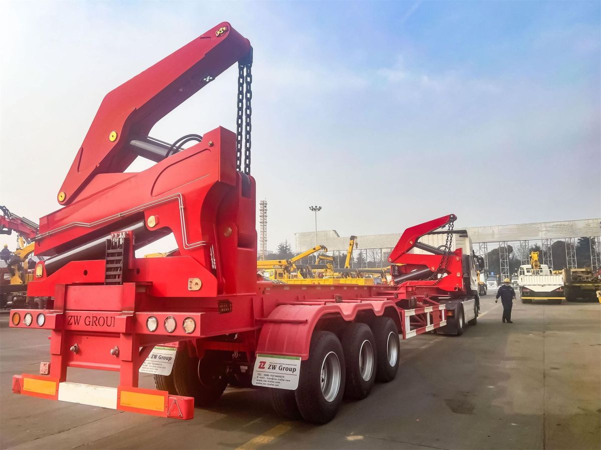 3 Axle Container Side Loader Semi Trailer 3 Axle Container Side Loader Semi Trailer