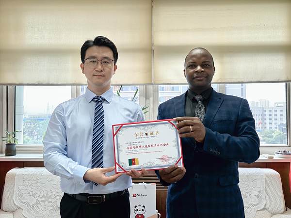 ZW Group explore des solutions de transport stratégiques avec l’ambassade du Cameroun en Chine