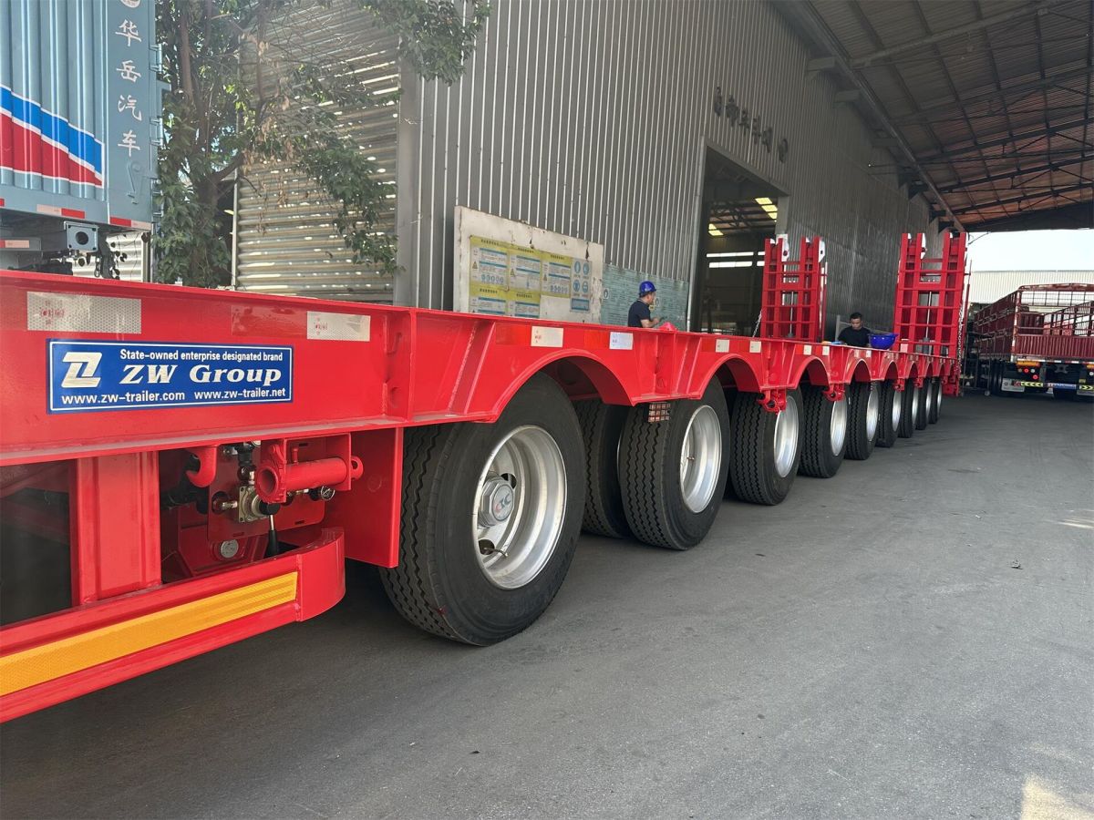 9 Axle 180 Ton lowbed semi trailer (1)