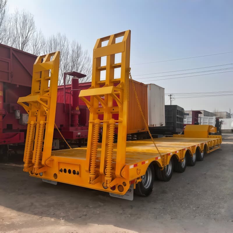 5 Axle Lowbed Semi Trailer