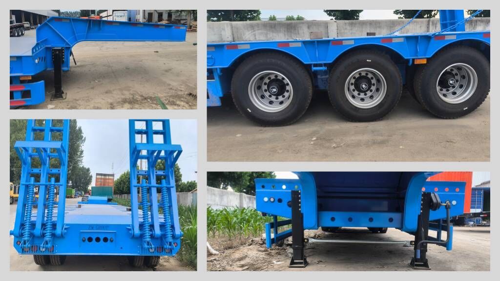 3 Axle Lowbed Semi Trailer (4)
