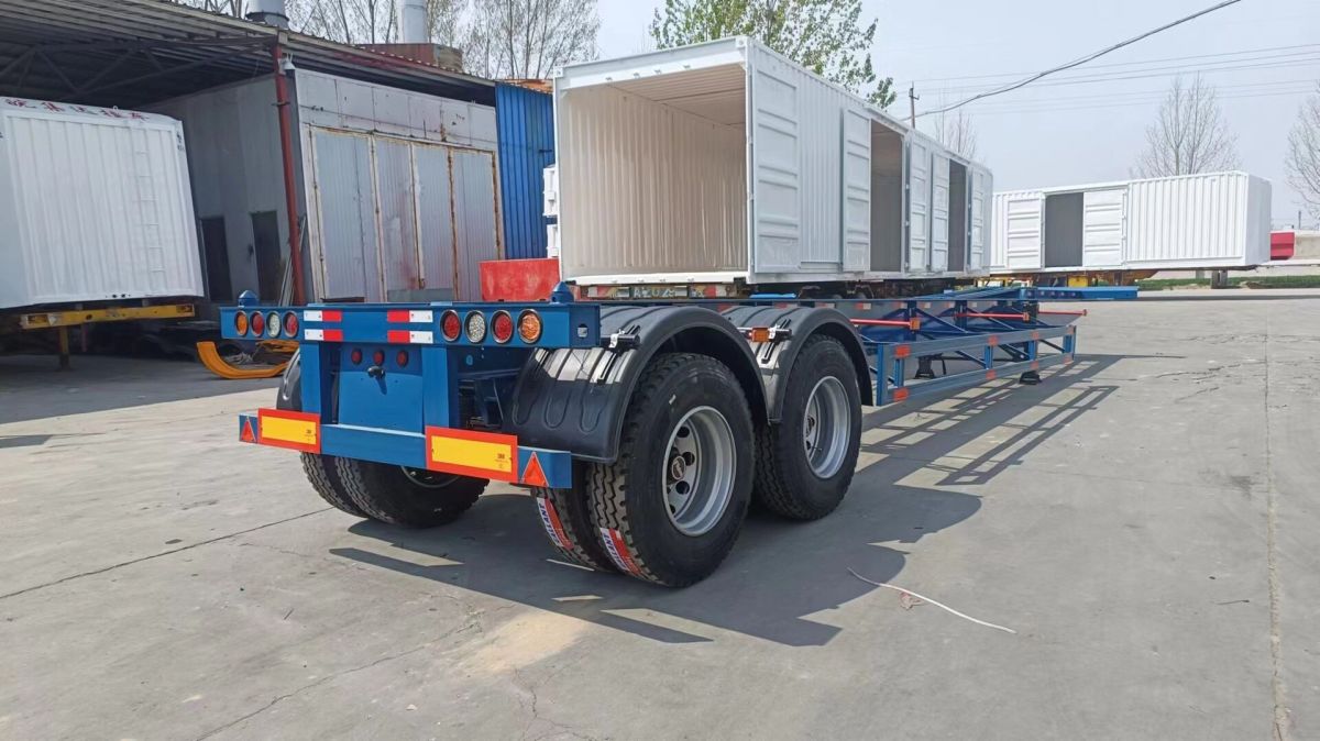 2 Axle Skeletal Semi Trailer