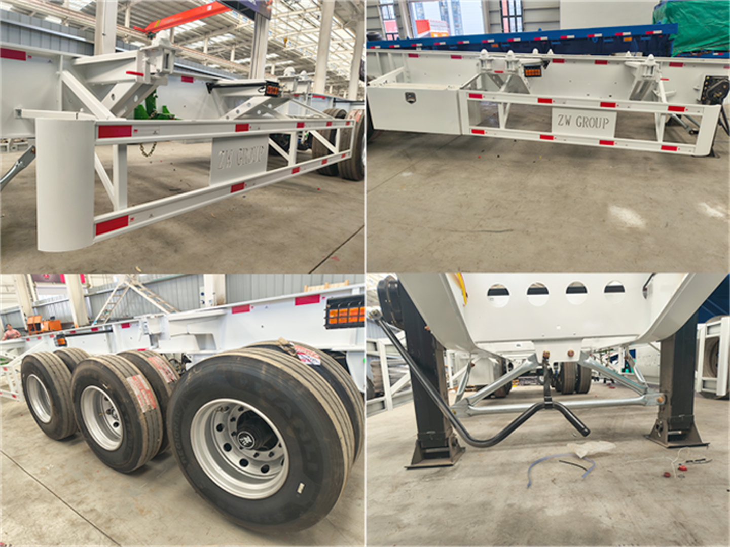 3 Axles Skeletal Container Trailer (1) 3 Axles Skeletal Container Trailer (1)