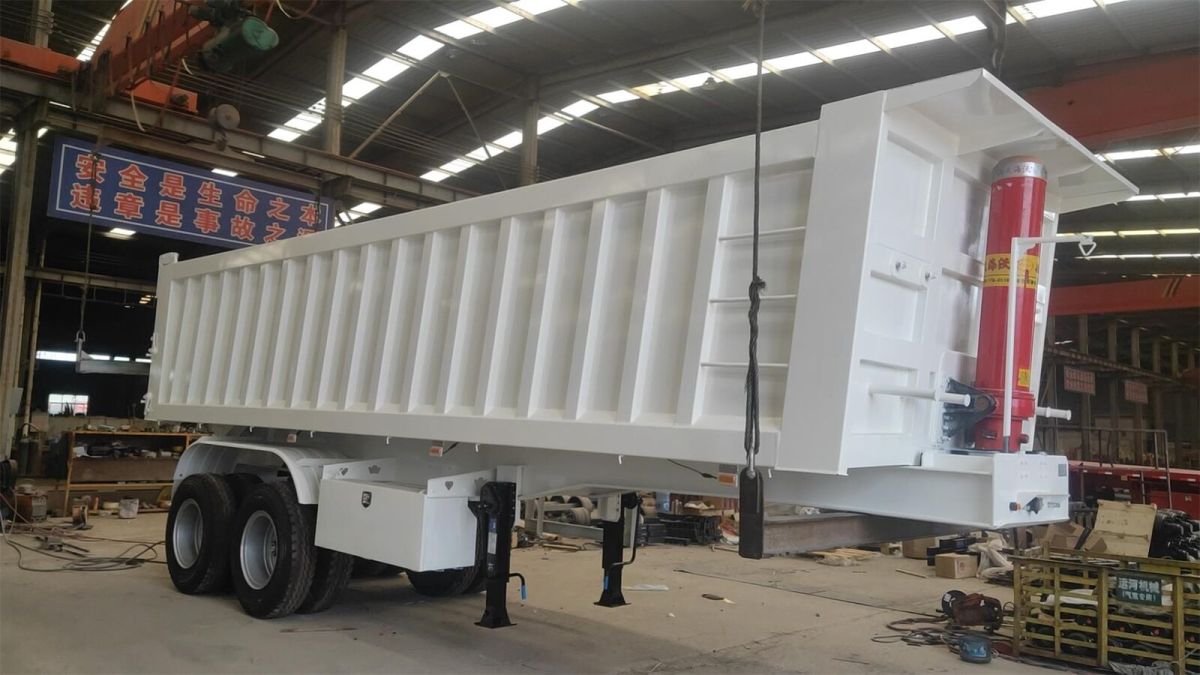 2 Axle Tipper Semi Trailer (2) 2 Axle Tipper Semi Trailer (2)