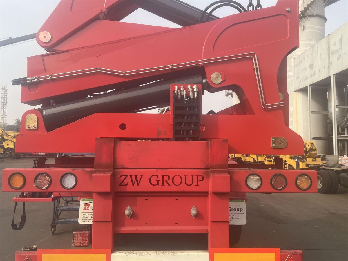 3 Axle Container Side Loader Trailer