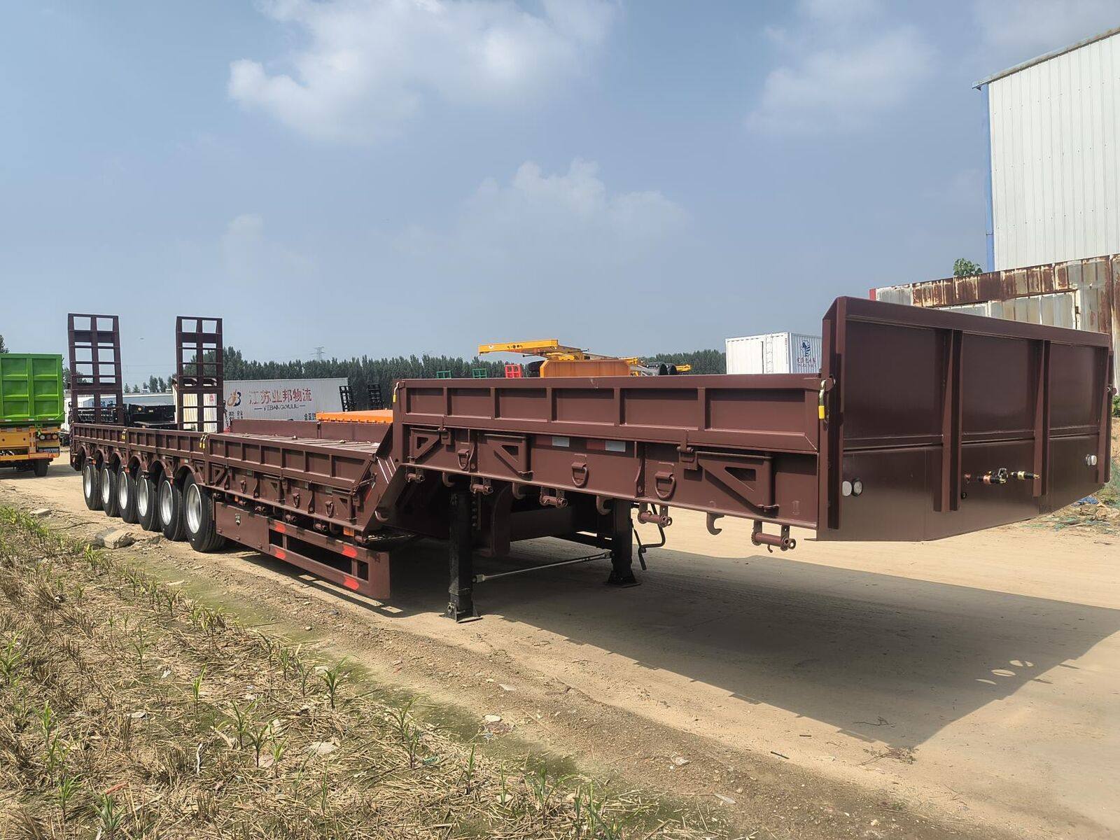 6 Axle 120 Ton Lowbed Semi Trailer (13)