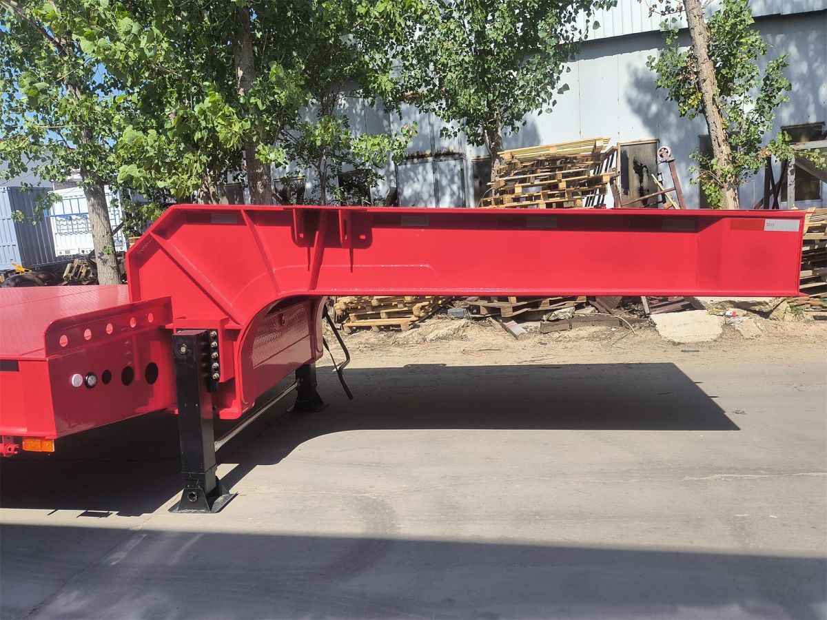 4 Axle Lowbed Semi Trailer