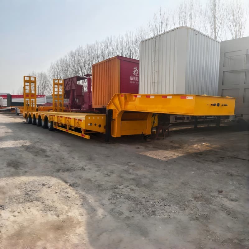 5 Axle Lowbed Semi Trailer