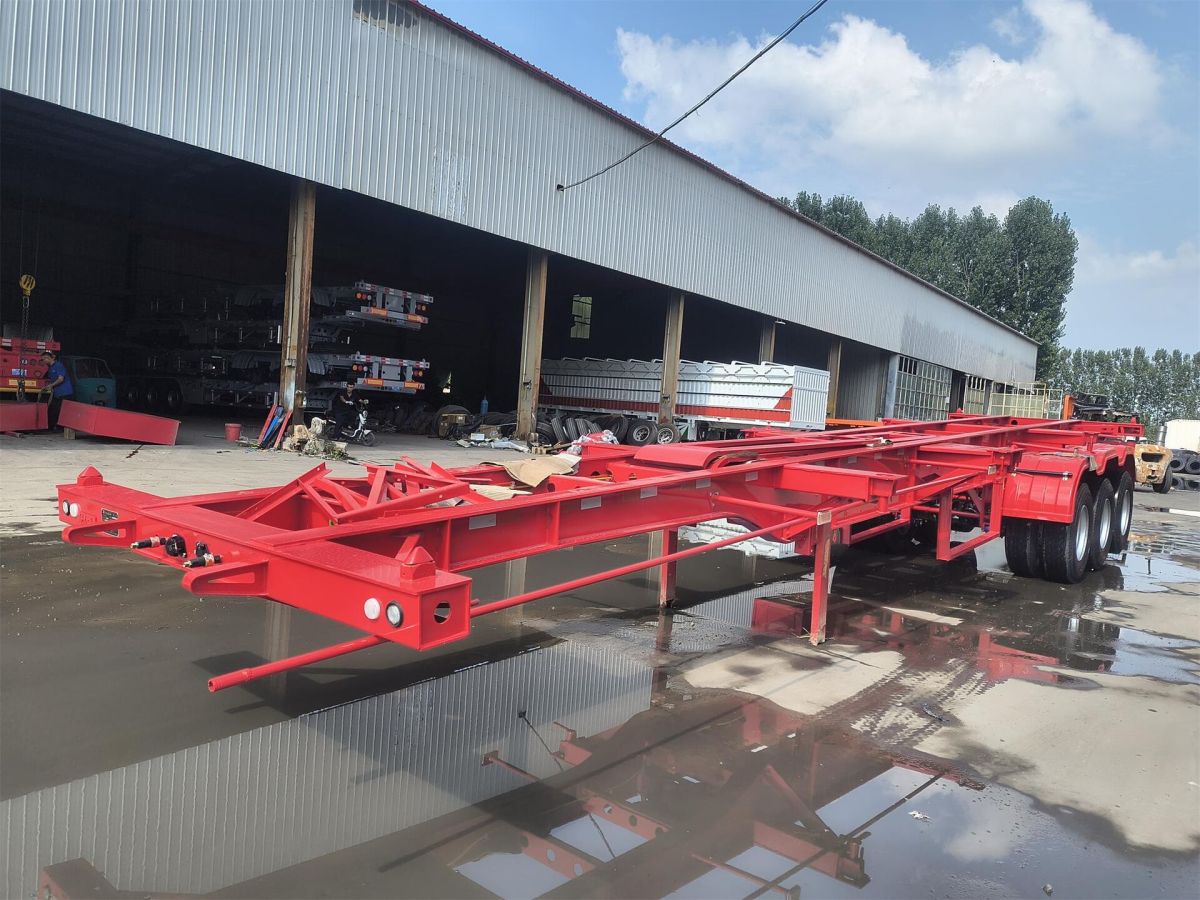 3 Axle Skeletal Semi Trailer 3 Axle Skeletal Semi Trailer