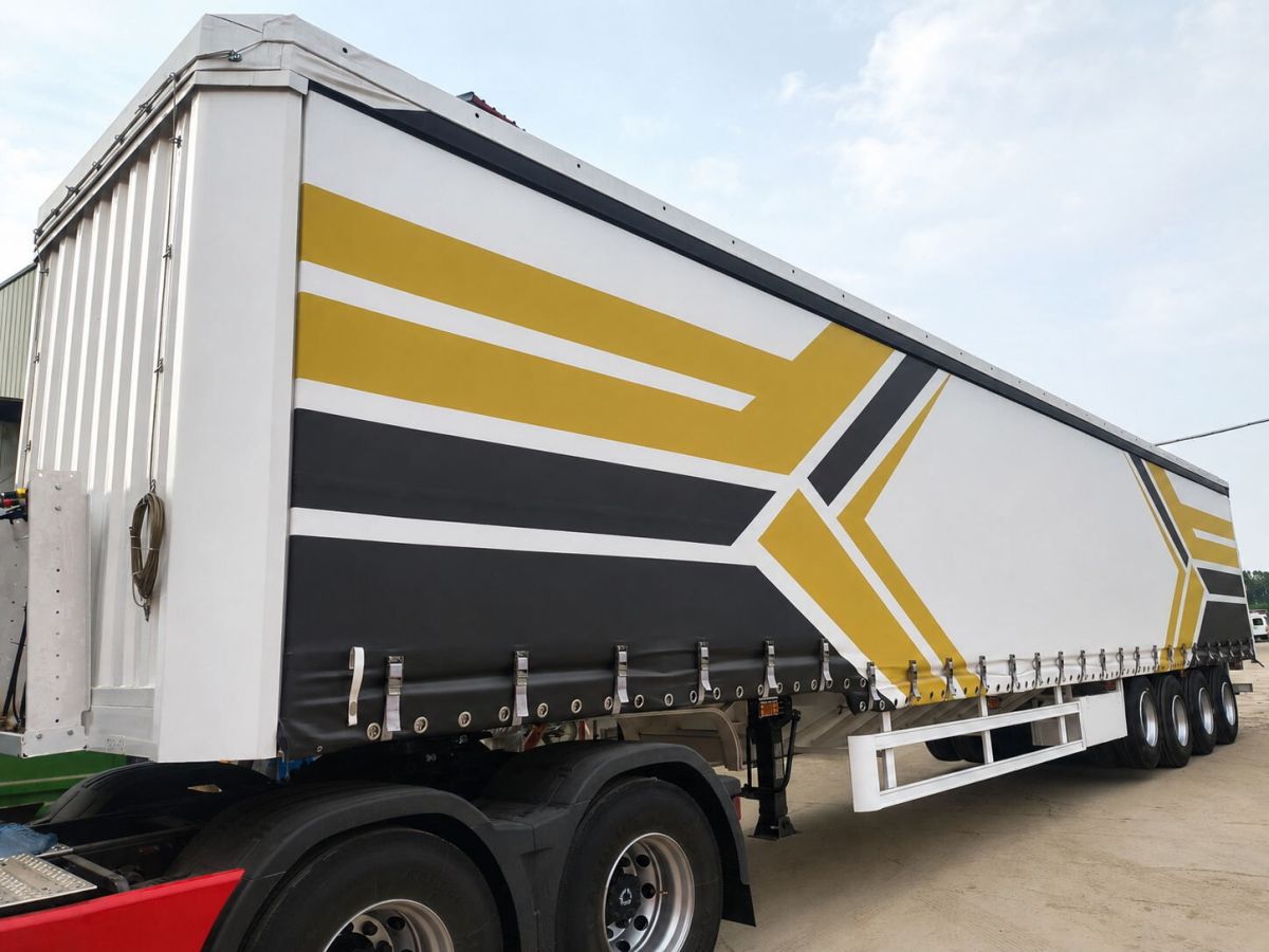 4 Axle Curtain Side Trailer 4 Axle Curtain Side Trailer