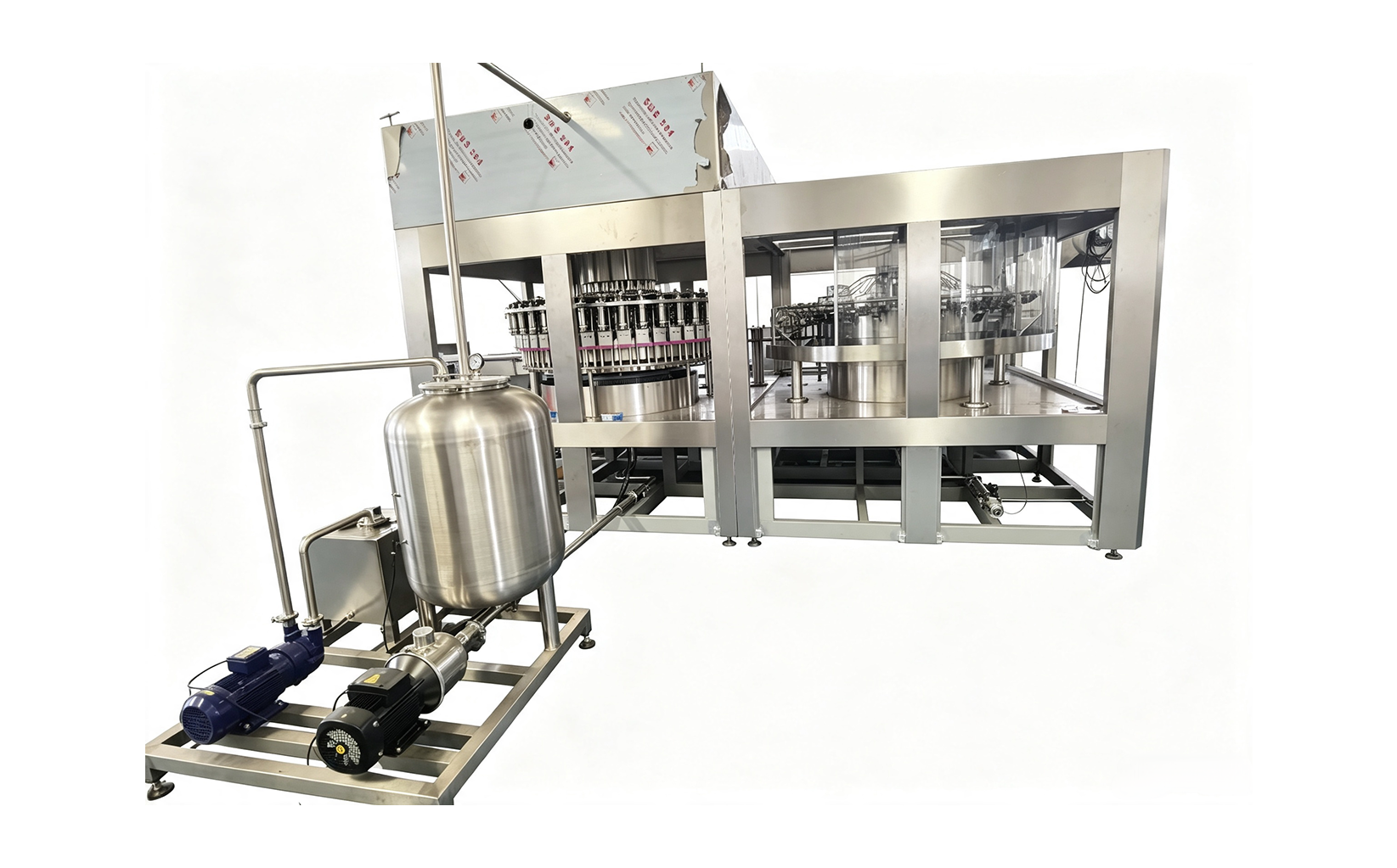 Juice filling machine