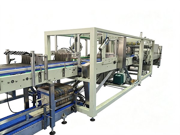 Half tray packing machine