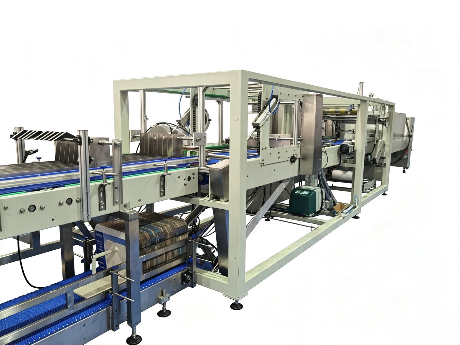 Half tray packing machine