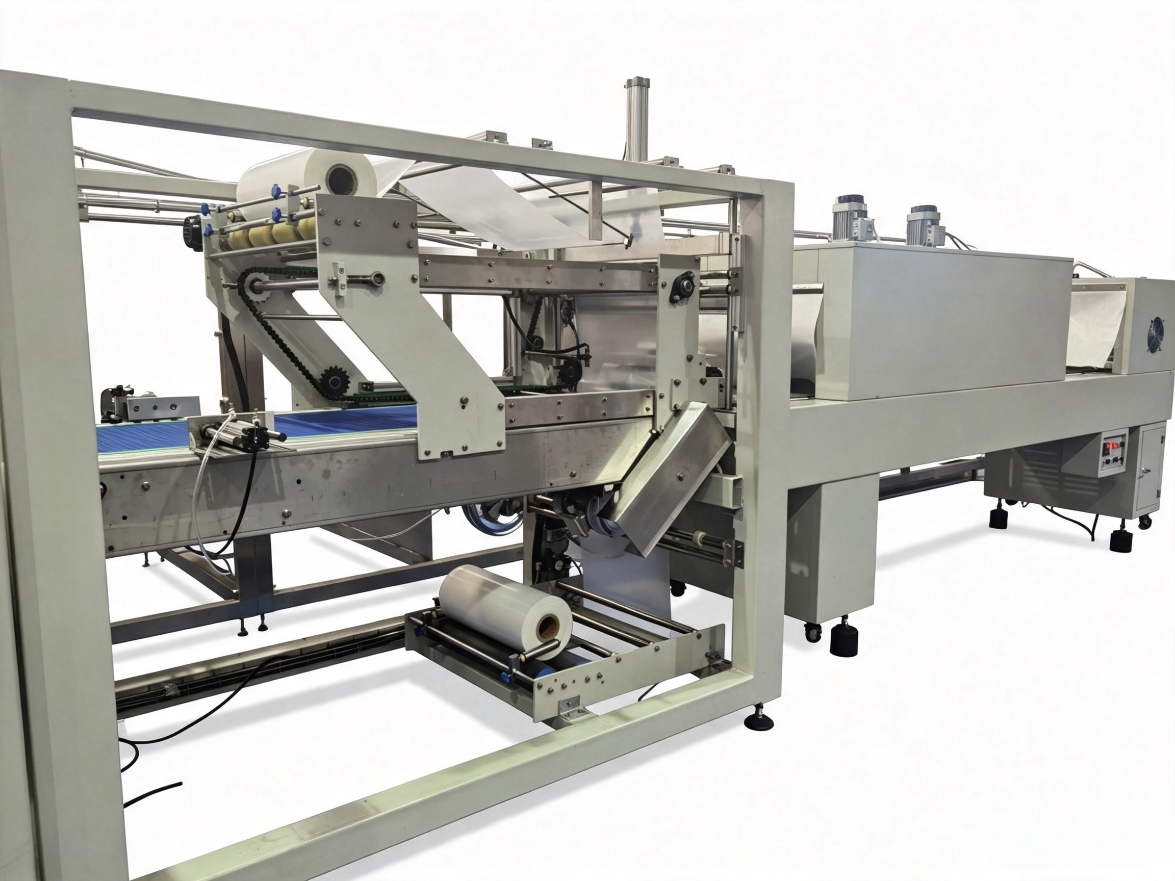 Half tray packing machine