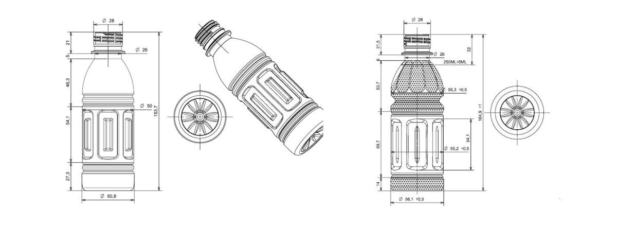 Integrated Bottle and Label Customization