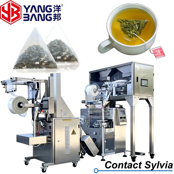 Machine d'emballage de sachets de thé entièrement automatique à bas prix YB-160SC pour sachets intérieurs en nylon
