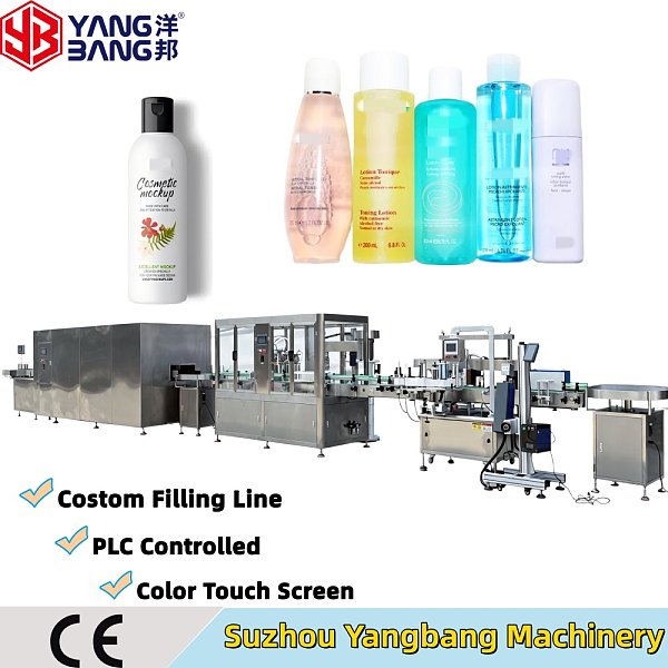 Machine automatique de remplissage de toner cosmétique YB-YG4 à large plage de remplissage et vitesse de fonctionnement réglable