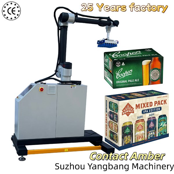 YB-MD30L Palettiseur automatique à levage à colonne industrielle pour ligne d’empilage de sacs, cartons, bouteilles et boîtes