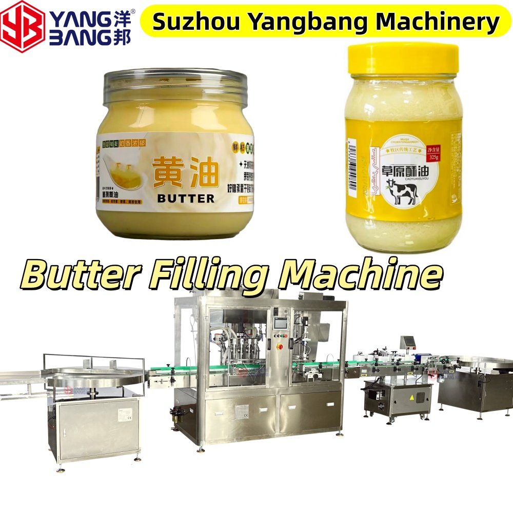 YB-J4B Machine automatique de remplissage de sauce pour salade à grande vitesse, remplisseuse de pots à servo-entraînement pour pâtes, anti-goutte