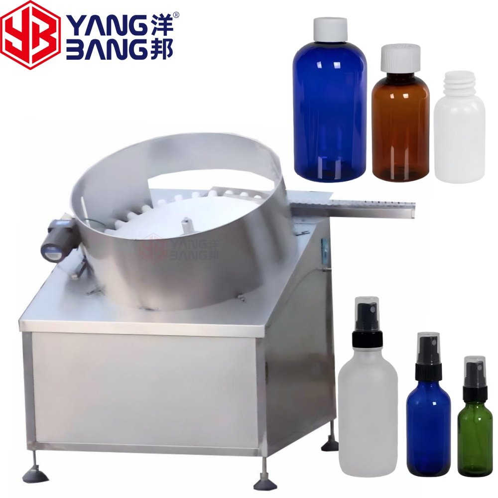 YB-LPA Démêleur automatique de bouteilles, machine de tri de bouteilles, table rotative d'accumulation pour bouteilles rondes