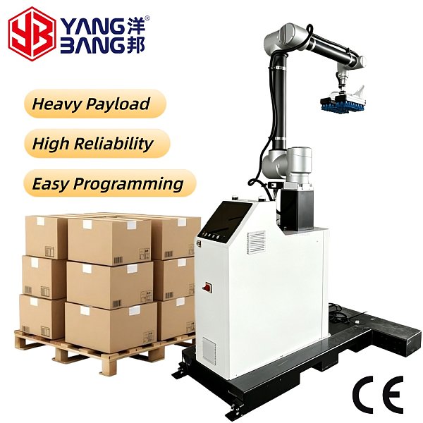 YB-MD35L Palettiseur automatique robuste pour caisses et cartons, vente directe d'usine, fonctionnement flexible