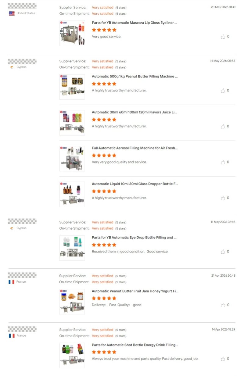 Opiniones de los clientes sobre Yangbang Machinery 1