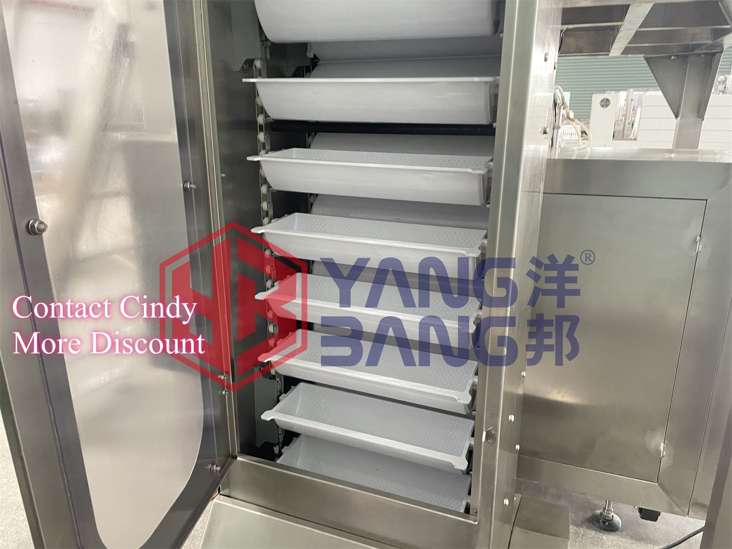 Máquina automática de envasado de caramelos de chocolate en forma de grano YB-GD210K, con llenado y sellado, para líneas de envasado de caramelos dulces y alimentos de aperitivo
