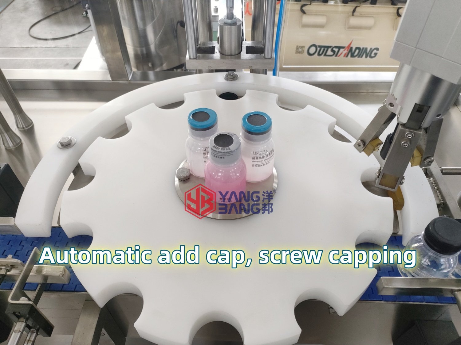 Fábrica y proveedor en China de máquina automática de llenado y tapado para botellas de shots de bebida energética de 2oz 60ml
