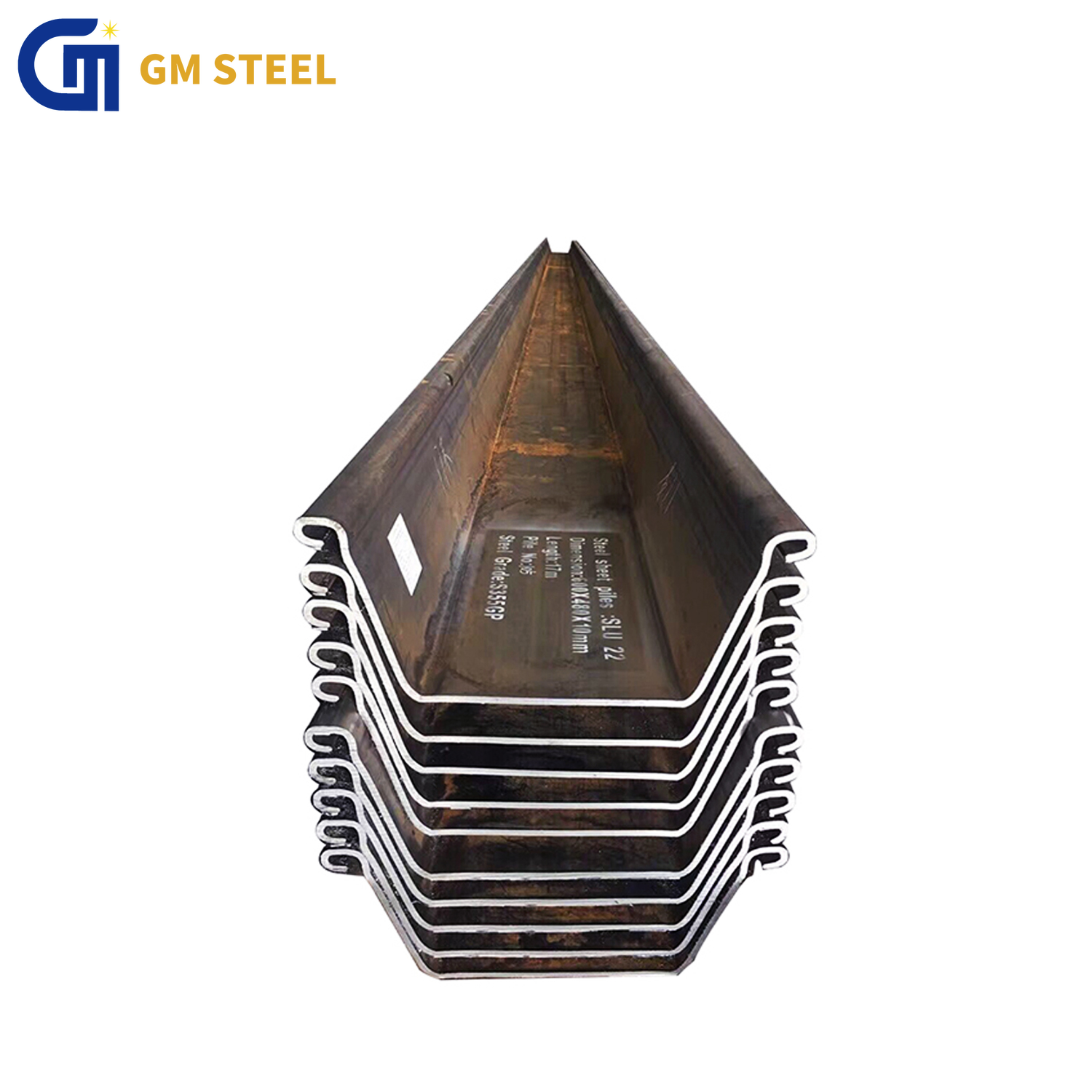 AZ700 MHZ12 MHZ24 Hot Rolled and Cold Formed Z Type Q345B ASTM Standard Steel Sheet Pile