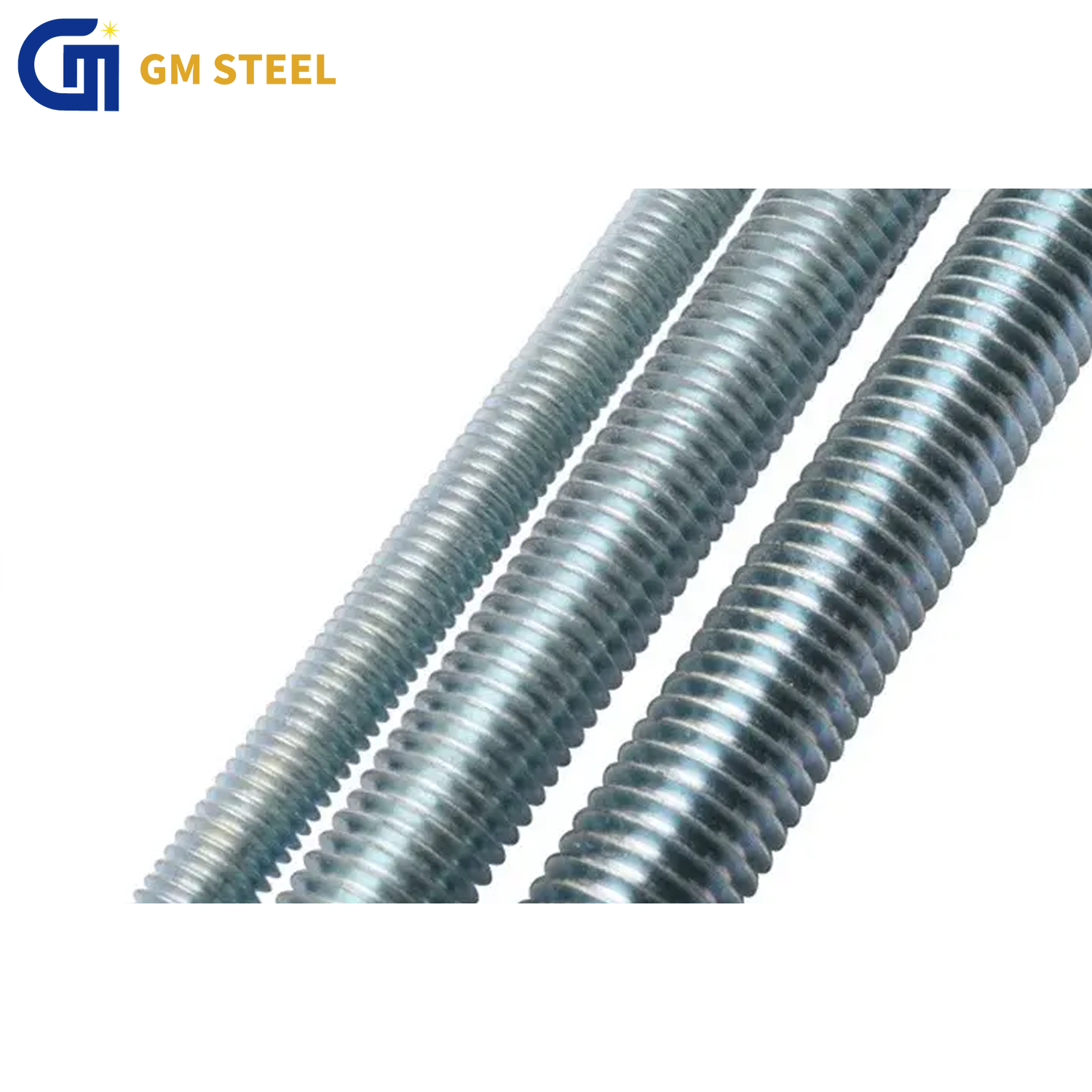 1000mm 2000mm 3000mm  High Tensile Long Zinc Plated HDG PTDE 3/8 5/8 Steel Full Threaded Rods