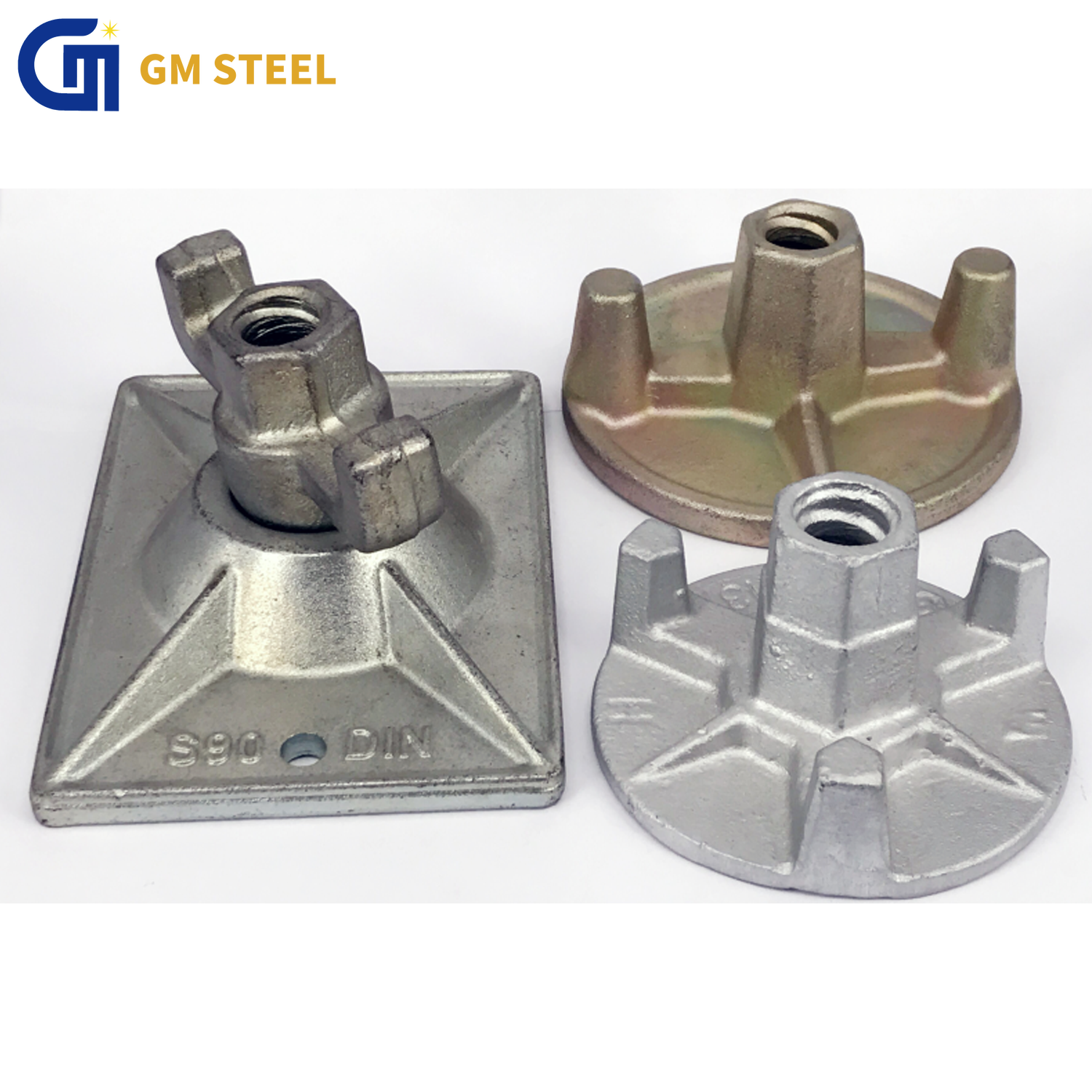 Scaffolding Accessories Cast Iron Tie Rod Formwork Anchor Nut Wing Nut Three Wing Anchor Nut