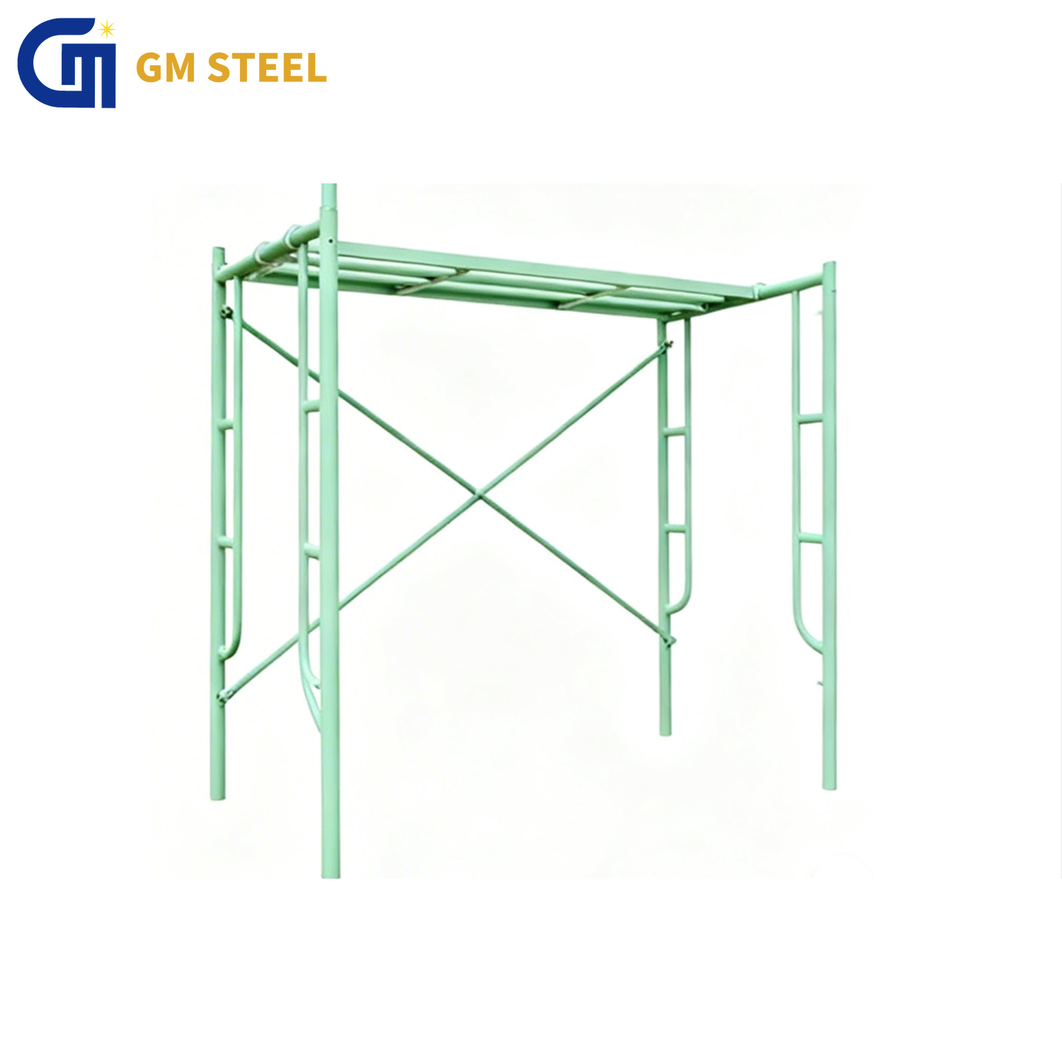 European Standard Steel Scaffolding Frame Hot Dipped Galvanized Construction German Style Frame Scaffolding