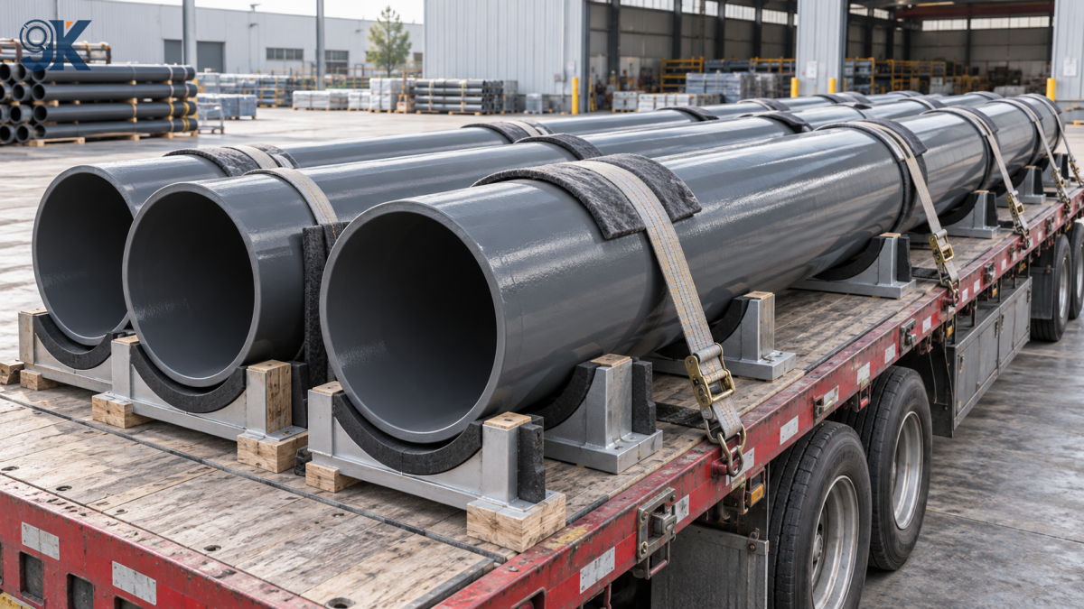 How to prevent coating damage during steel pipe logistics operations