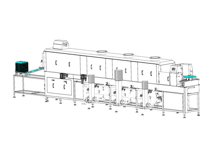 Automatic Egg Tray Washer