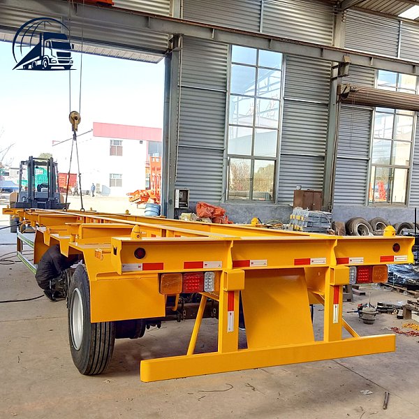 Tri Axle 40FT Shipping Container Chassis