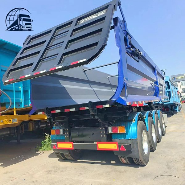 4 Axle U Shape Tipper Trailer