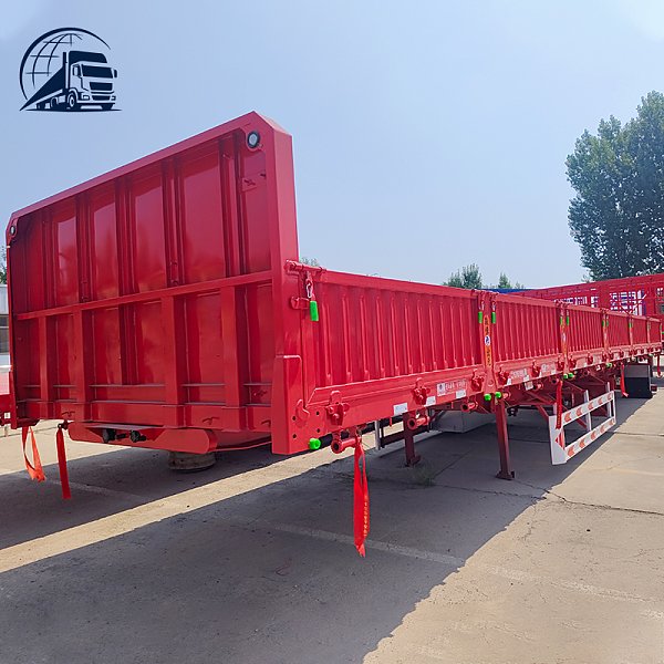 3 Axles 40-50t Side Tipper Semi-Trailer