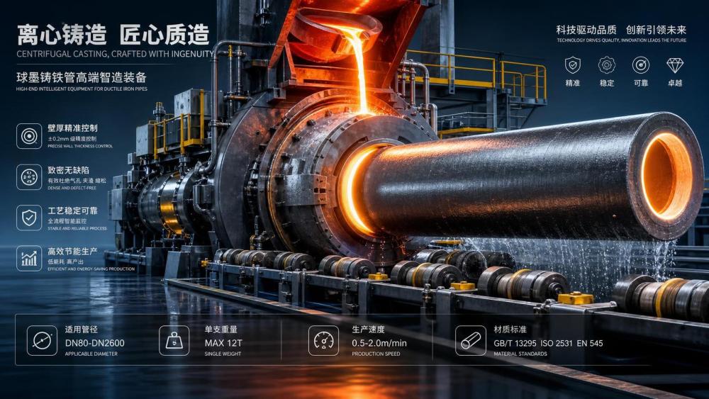 What Defects Can Centrifugal Pipe Casting Machines Prevent in DI Pipe Production?