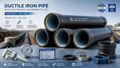 Ductile Iron Pipes: Key AWWA and ISO Requirements for Municipal Water Projects